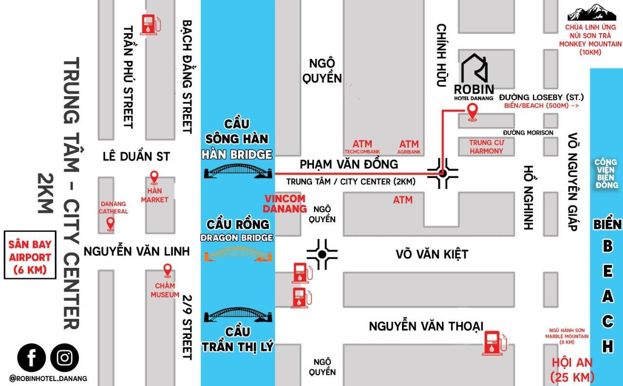 岘港罗宾酒店 外观 照片